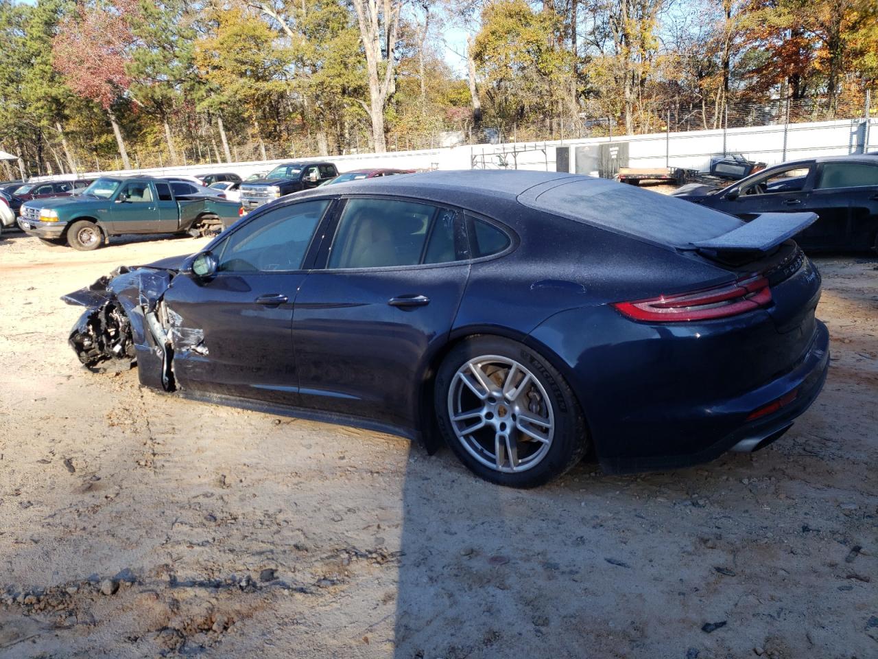 2018 Porsche Panamera VIN WP0AA2A72JL117927 Copart auction photo, all over / undercarriage damage thumbnail 2