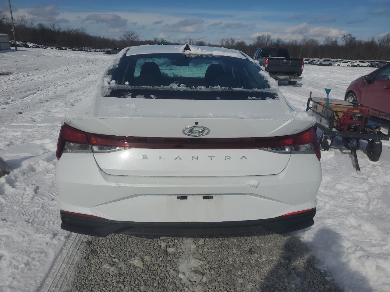 2023 Hyundai Elantra VIN 5NPLM4AG6PH088182 Copart auction photo, front end damage thumbnail 6