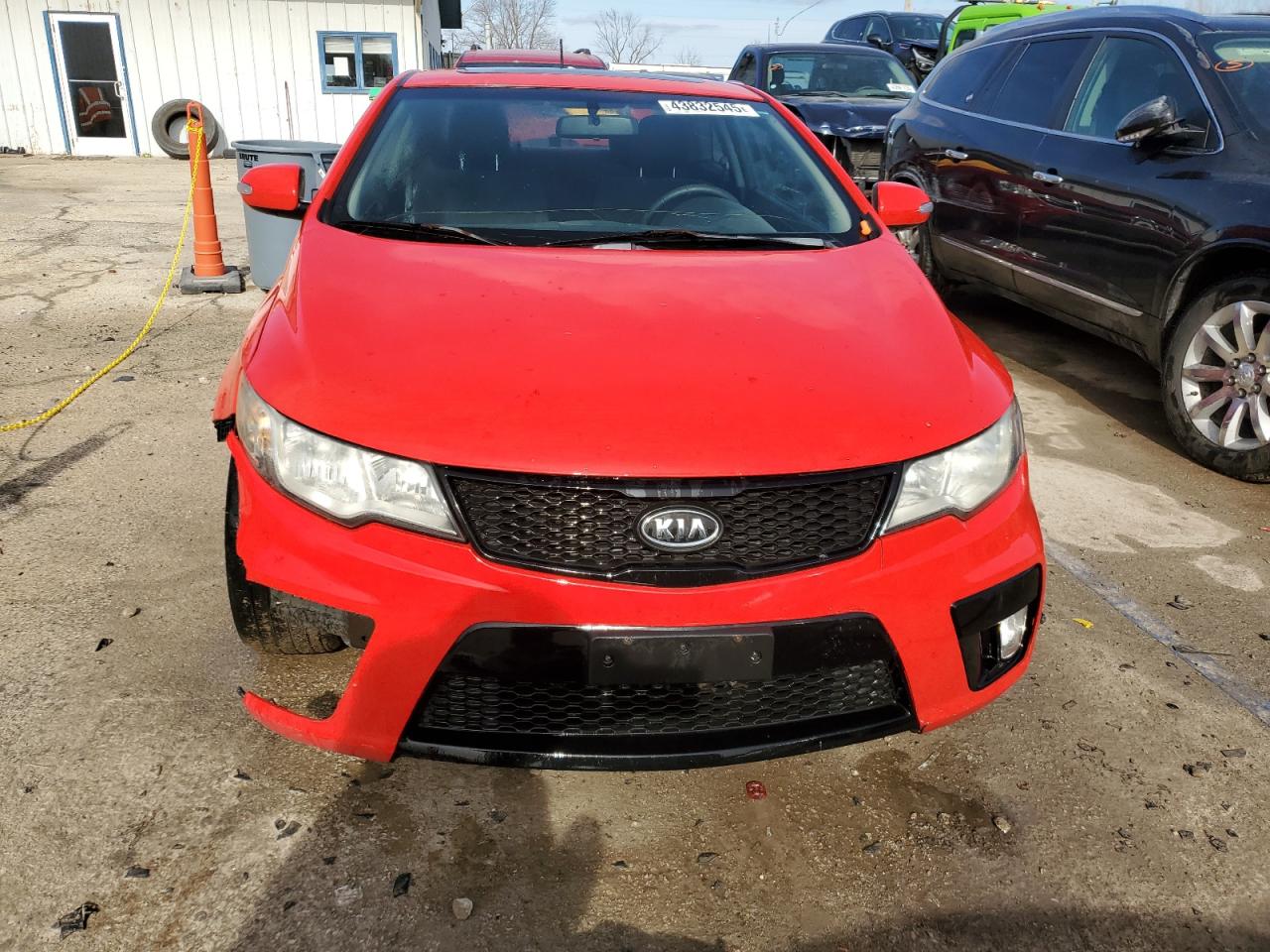 2010 KIA Forte VIN KNAFW6A36A5158820 Copart auction photo, rear end / front end damage thumbnail 5