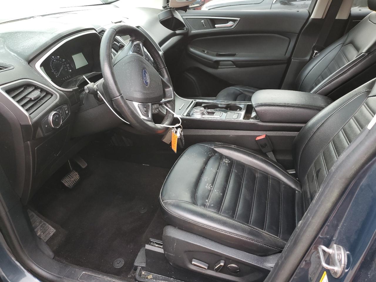 2019 Ford Edge VIN 2FMPK4J98KBC59779 Copart auction photo, front end / side damage thumbnail 7