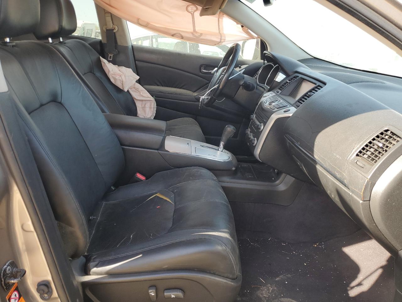 2009 Nissan Murano VIN JN8AZ18U39W031801 Copart auction photo, side / front end damage thumbnail 7