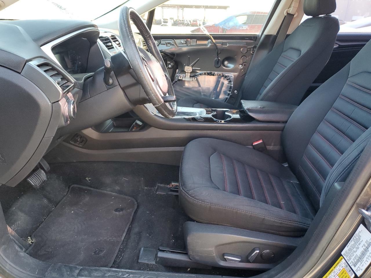2015 Ford Fusion VIN 3FA6P0HDXFR257100 Copart auction photo, front end damage thumbnail 7