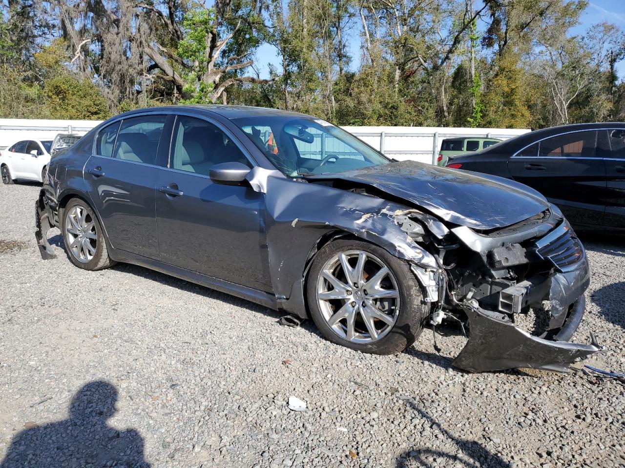 2012 Infiniti G VIN JN1CV6AR1CM679288 Copart auction photo, all over damage thumbnail 4