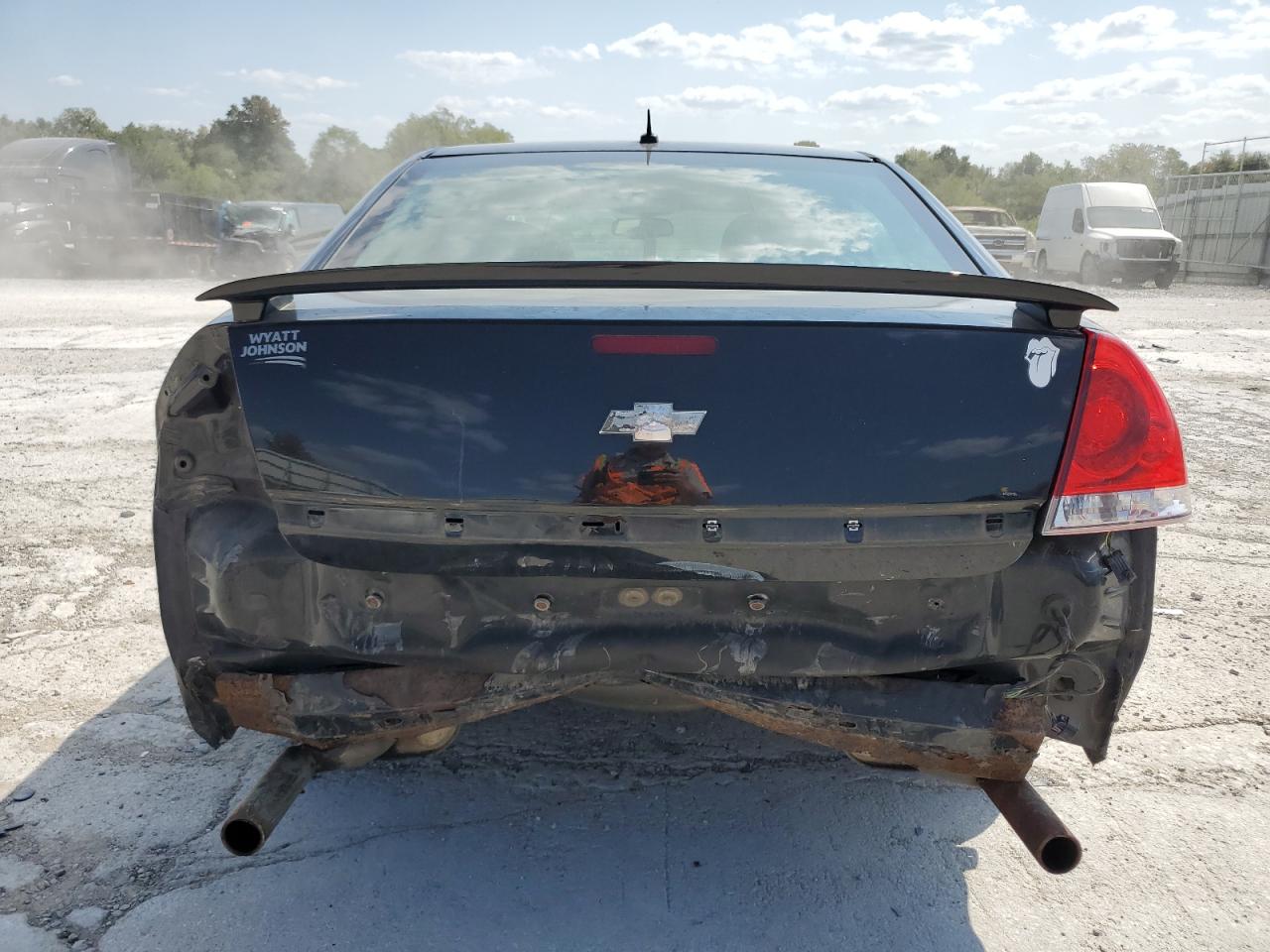 2013 Chevrolet Impala VIN 2G1WC5E30D1231338 Copart auction photo, rear end / minor dent/scratches damage thumbnail 6