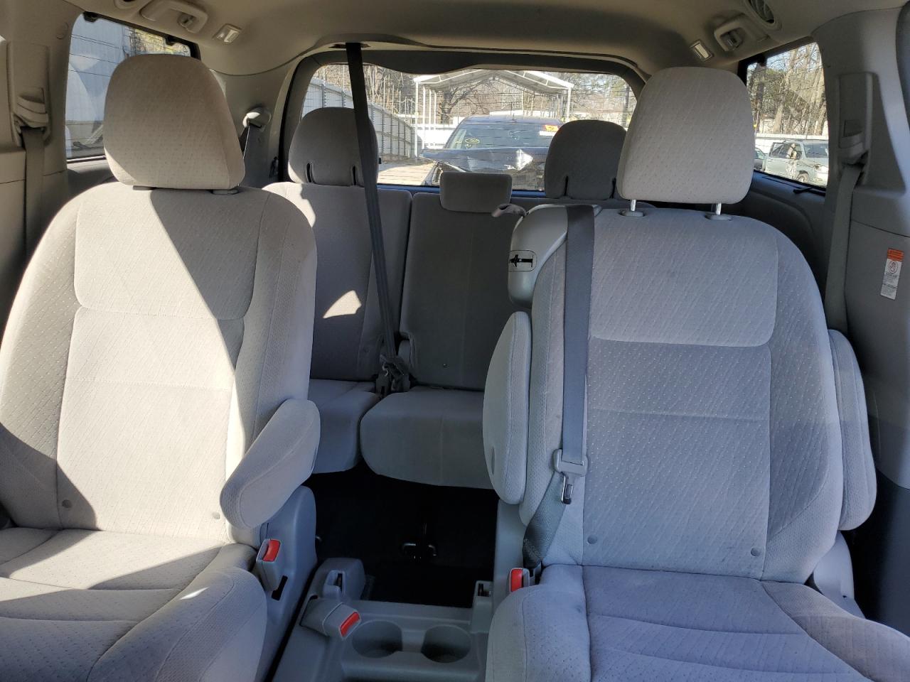 2015 Toyota Sienna VIN 5TDKK3DC2FS619150 Copart auction photo, front end / rear end damage thumbnail 10