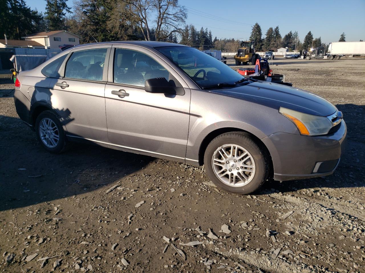 2009 Ford Focus VIN 1FAHP35N49W156434 Copart auction photo, side damage thumbnail 4
