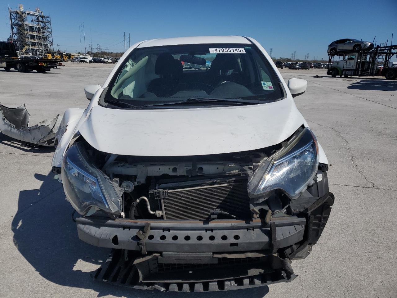 2017 Nissan Versa VIN 3N1CE2CP7HL365005 Copart auction photo, front end damage thumbnail 5