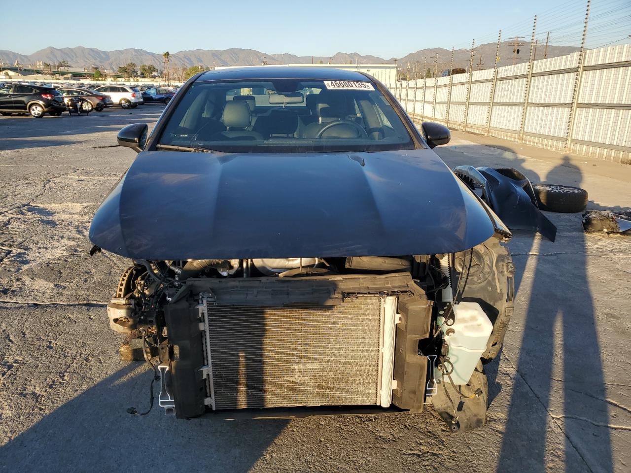 2021 Mercedes-Benz CLA-klasse VIN W1K5J4GB7MN219795 Copart auction photo, front end / side damage thumbnail 5