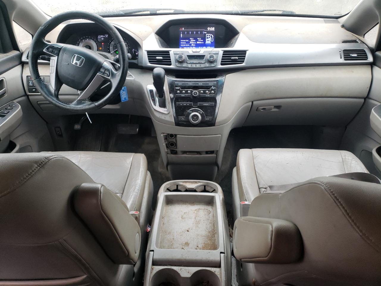 2011 Honda Odyssey VIN 5FNRL5H63BB077244 Copart auction photo, rear end damage thumbnail 8