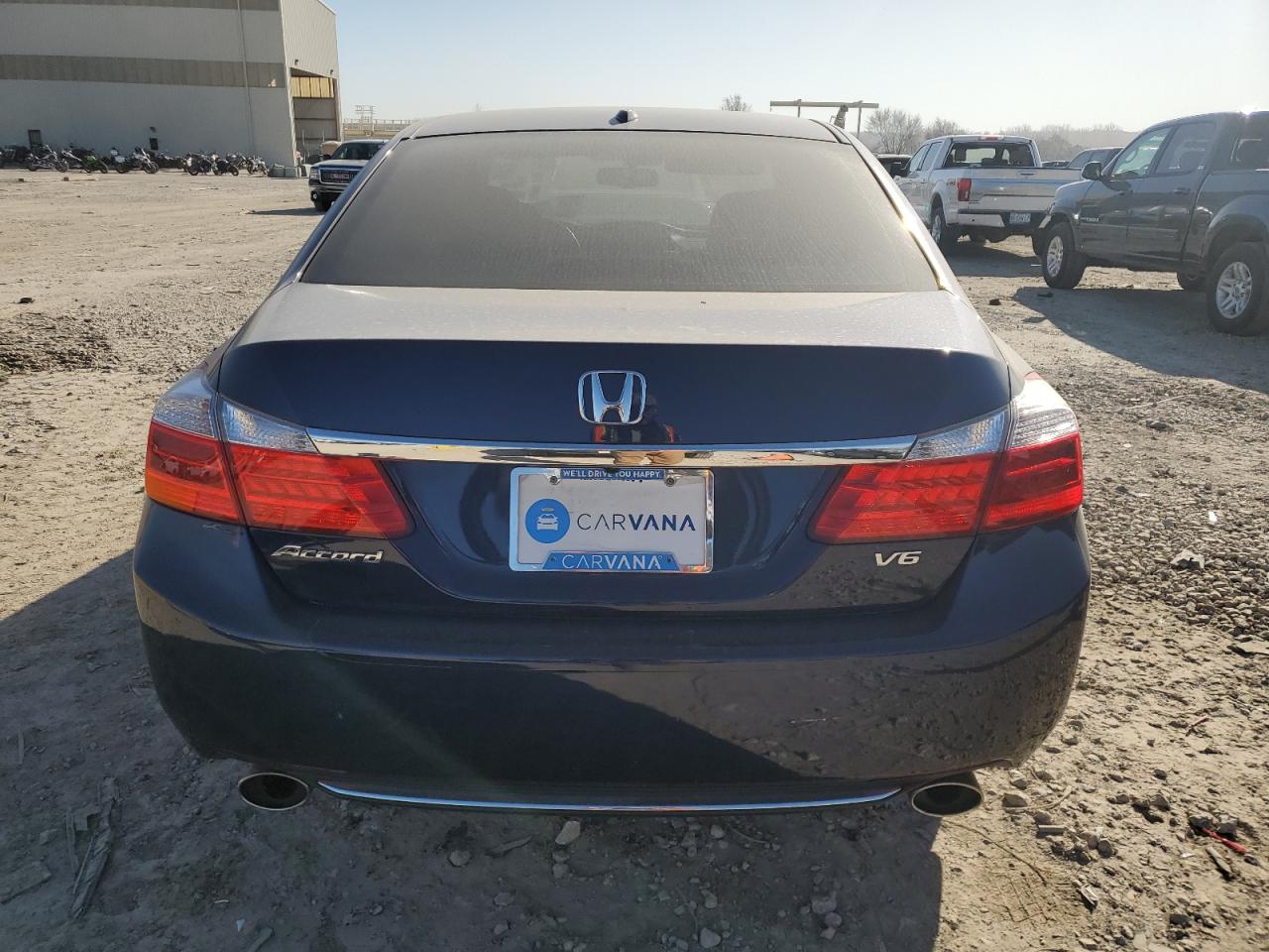 2013 Honda Accord VIN 1HGCR3F82DA032581 Copart auction photo, front end damage thumbnail 6