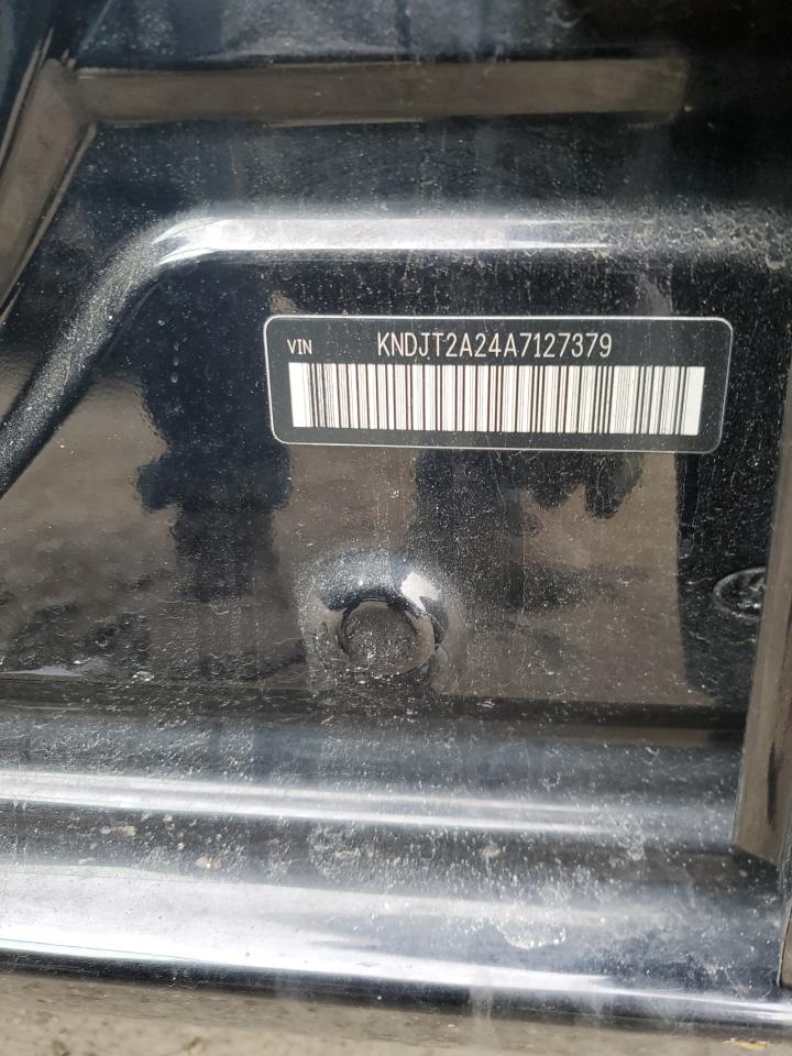 2010 KIA Soul VIN KNDJT2A24A7127379 Copart auction photo, front end damage thumbnail 13