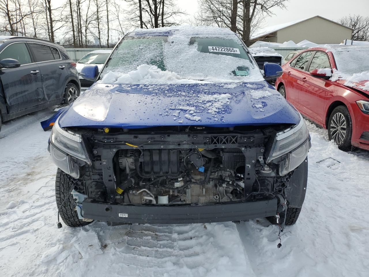 2024 KIA Seltos VIN KNDEUCAA2R7476435 Copart auction photo, front end / minor dent/scratches damage thumbnail 5