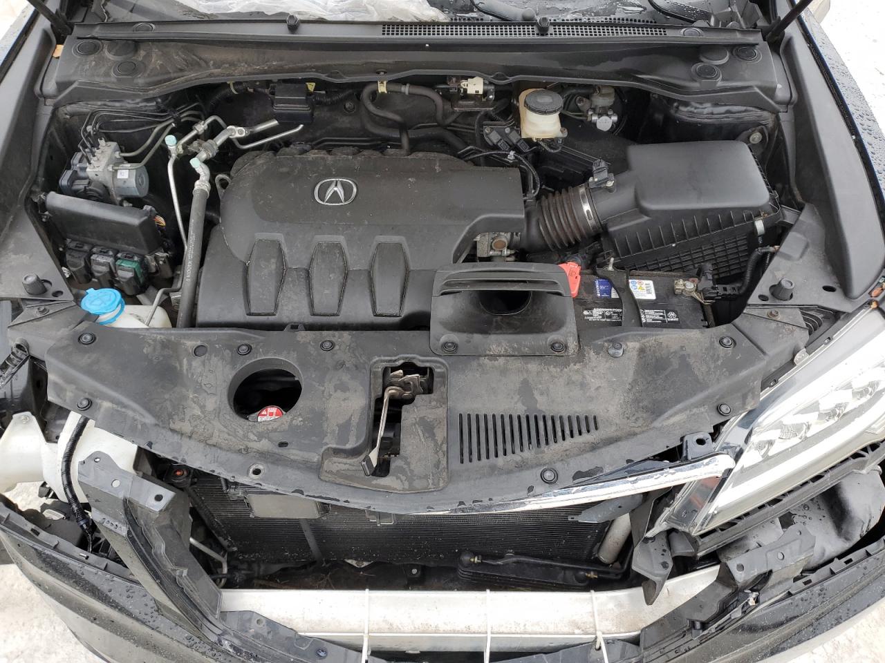 2017 Acura RDX VIN 5J8TB4H79HL014121 Copart auction photo, all over damage thumbnail 12