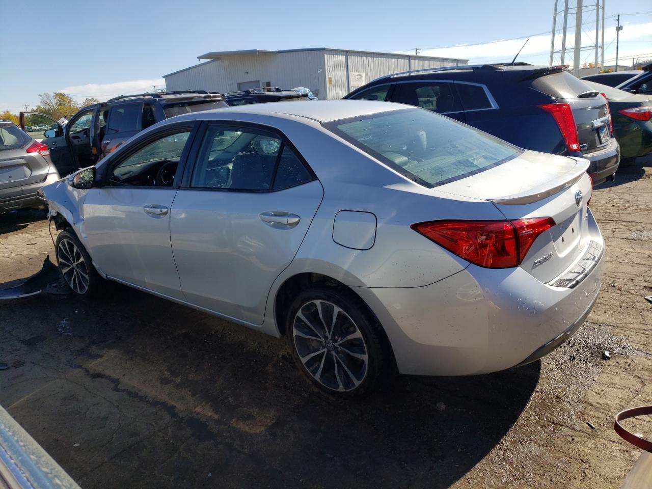 2017 Toyota Corolla VIN 5YFBURHE9HP683626 Copart auction photo, front end damage thumbnail 2