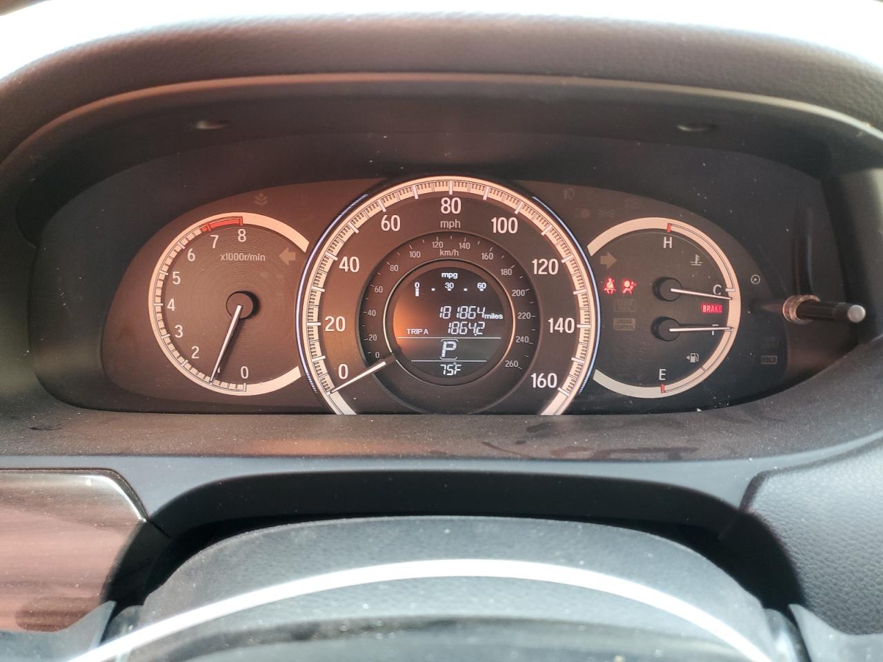 2016 Honda Accord VIN 1HGCR2F73GA134851 Copart auction photo, side damage thumbnail 9