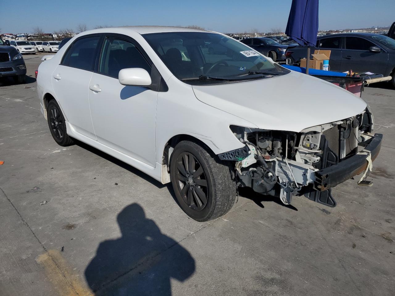 2009 Toyota Corolla VIN 1NXBU40E59Z130373 Copart auction photo, front end damage thumbnail 4