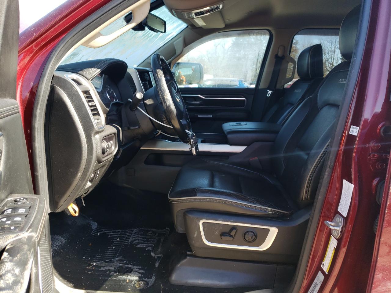 2019 RAM 1500 VIN 1C6SRFJT4KN501934 Copart auction photo, water/flood damage thumbnail 7