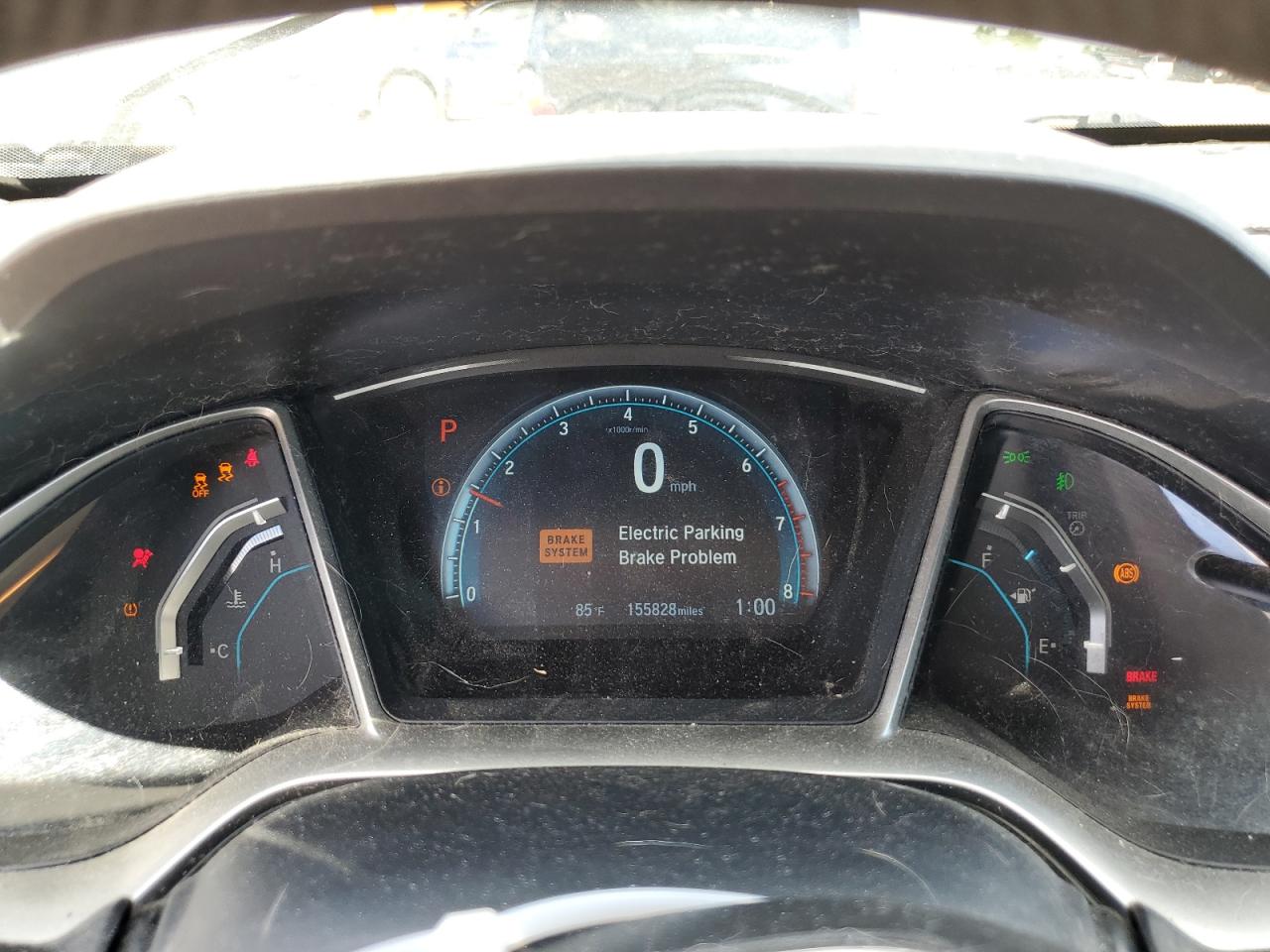 2016 Honda Civic VIN 19XFC1F38GE016974 Copart auction photo, front end damage thumbnail 9