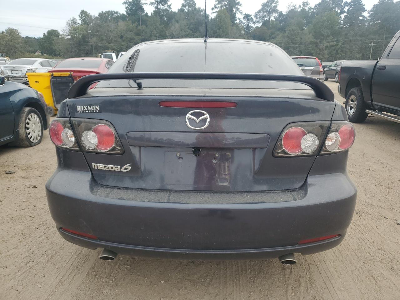 2007 Mazda 6 VIN 1YVHP84C175M04059 Copart auction photo, front end damage thumbnail 6