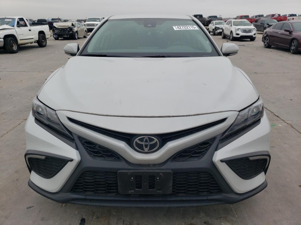 2024 Toyota Camry VIN 4T1G11AK3RU252067 Copart auction photo, rear end / side damage thumbnail 5