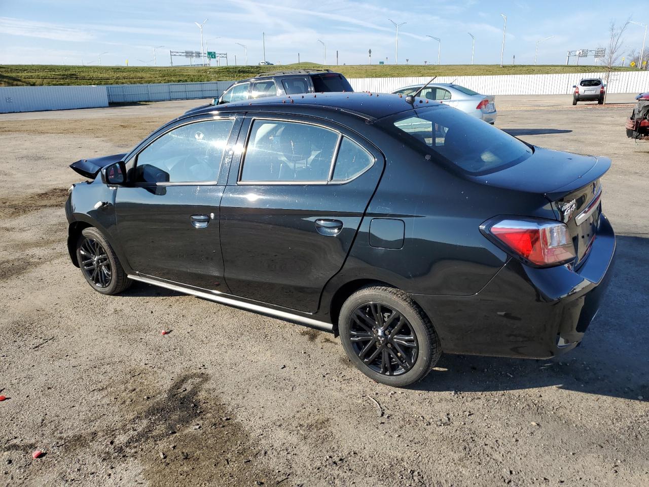 2022 Mitsubishi Mirage VIN ML32FUFJ5NHF01981 Copart auction photo, front end damage thumbnail 2
