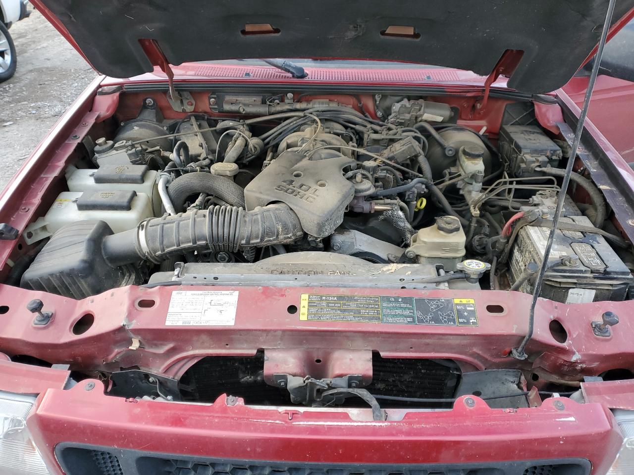 2006 Ford Ranger VIN 1FTZR45E06PA22587 Copart auction photo, undercarriage / front end damage thumbnail 11