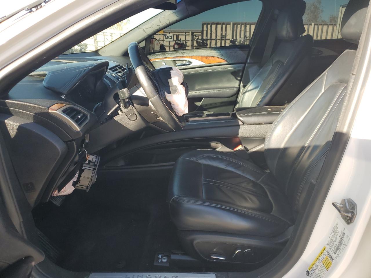 2018 Lincoln MKZ VIN 3LN6L5C97JR601945 Copart auction photo, front end / undercarriage damage thumbnail 7