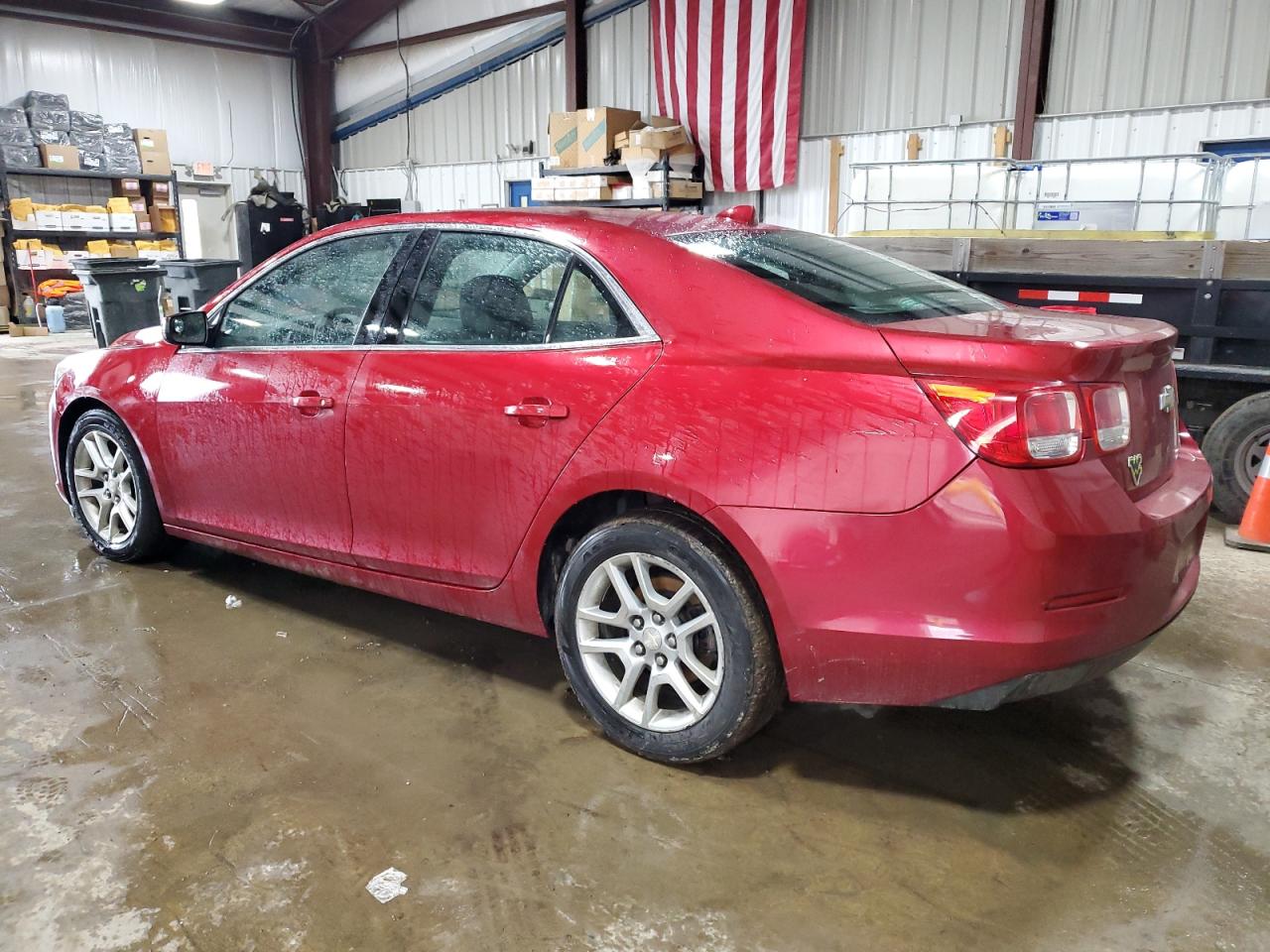 2013 Chevrolet Malibu VIN 1G11D5RR3DF116179 Copart auction photo, front end / side damage thumbnail 2