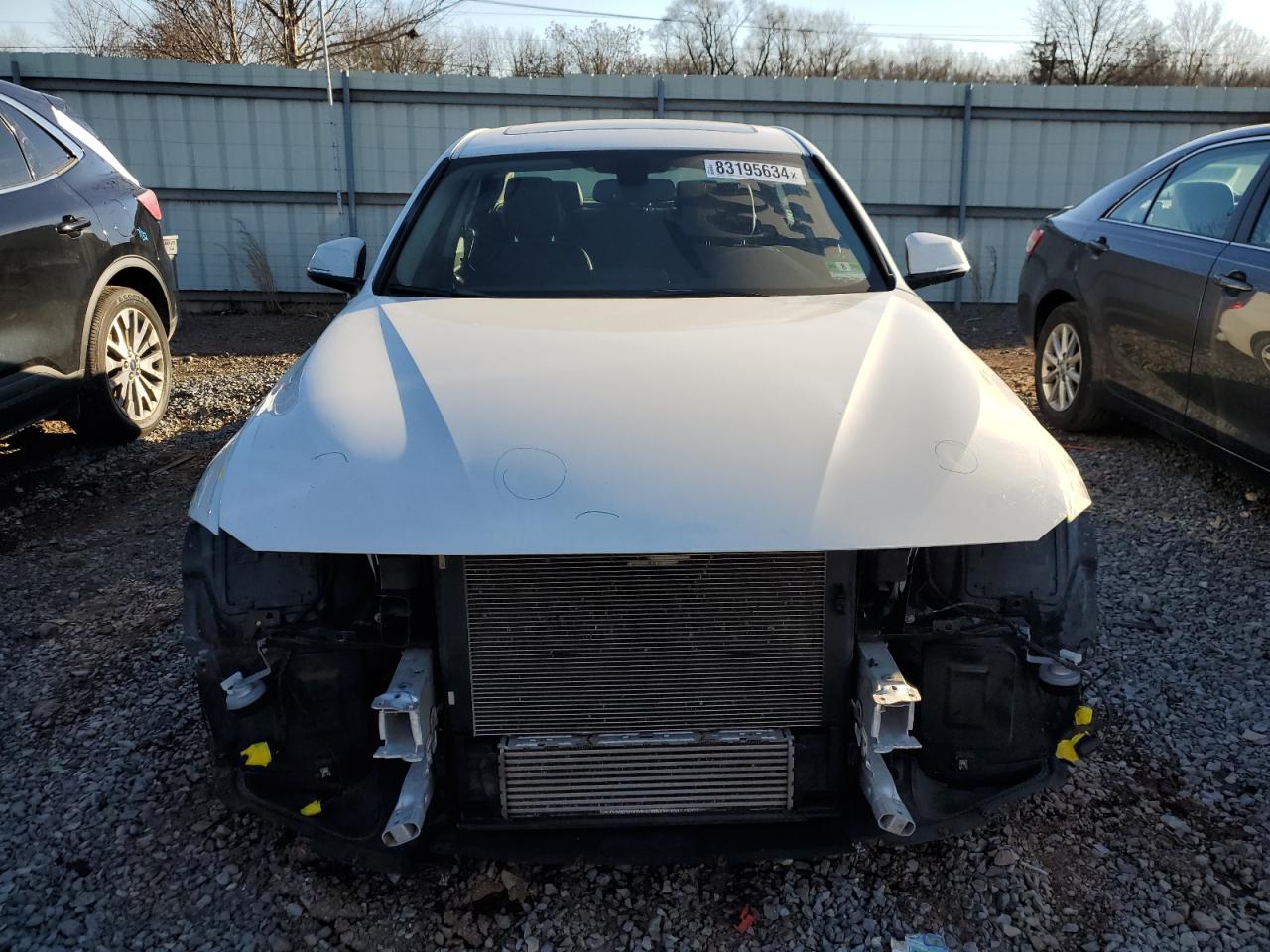 2014 BMW 3er VIN WBA3B5G57ENS08860 Copart auction photo, front end damage thumbnail 5