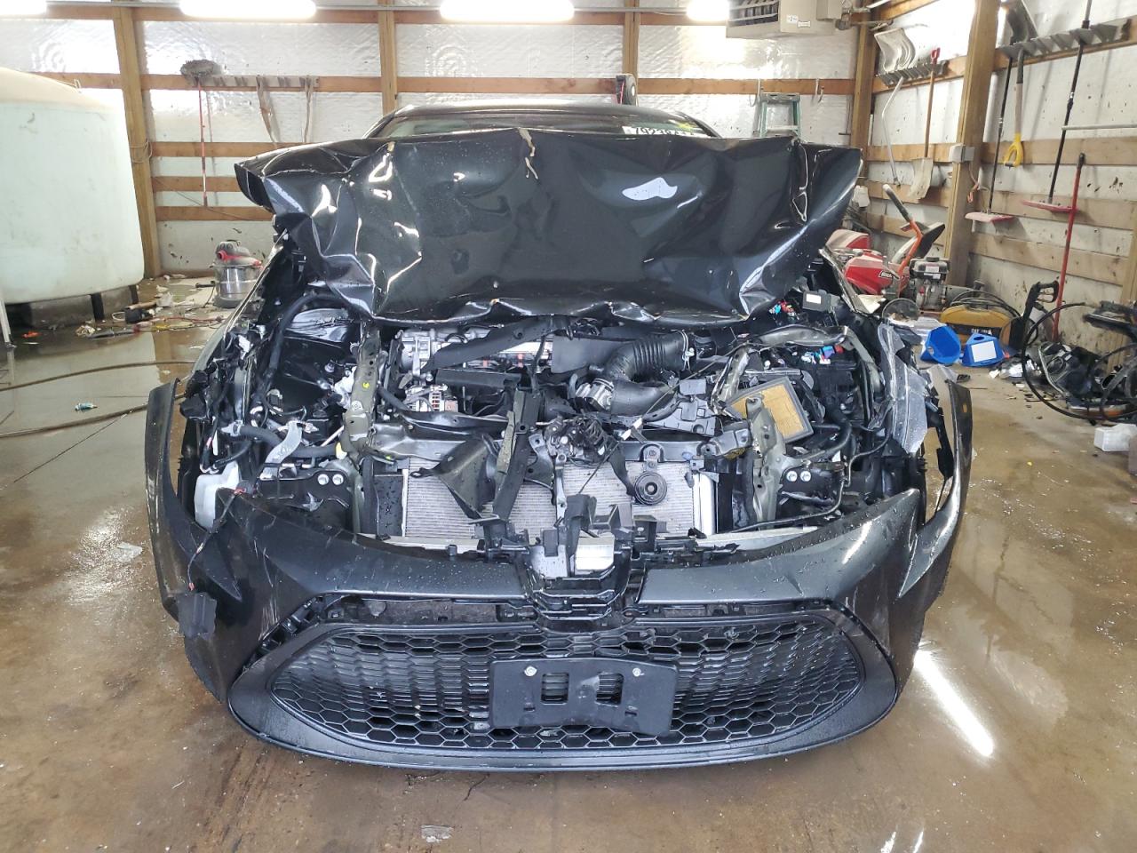 2022 Toyota Corolla VIN 5YFEPMAEXNP354298 Copart auction photo, front end damage thumbnail 5