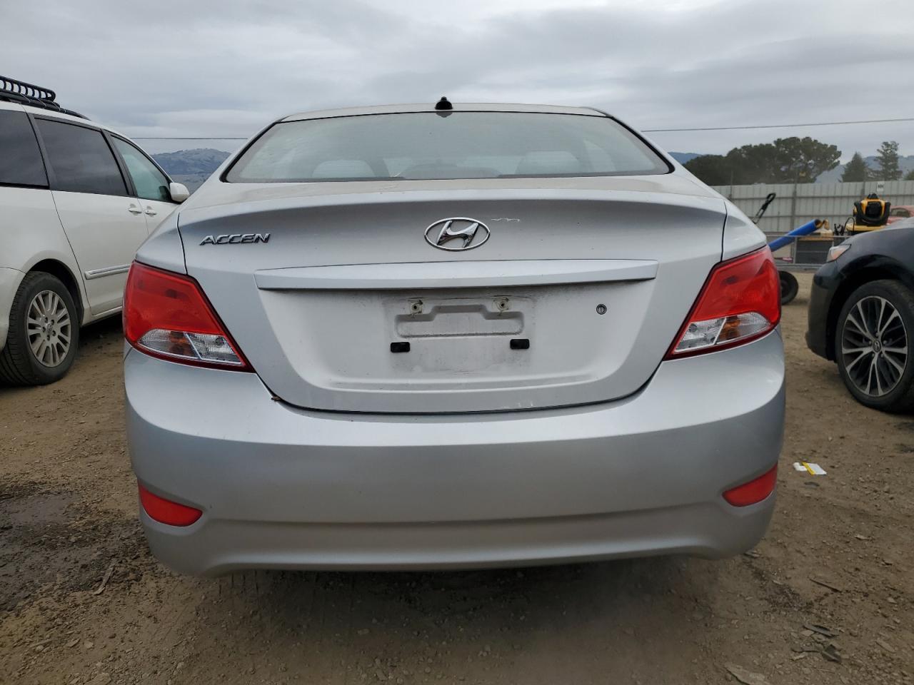 2017 Hyundai Accent VIN KMHCT4AE7HU224288 Copart auction photo, front end damage thumbnail 6