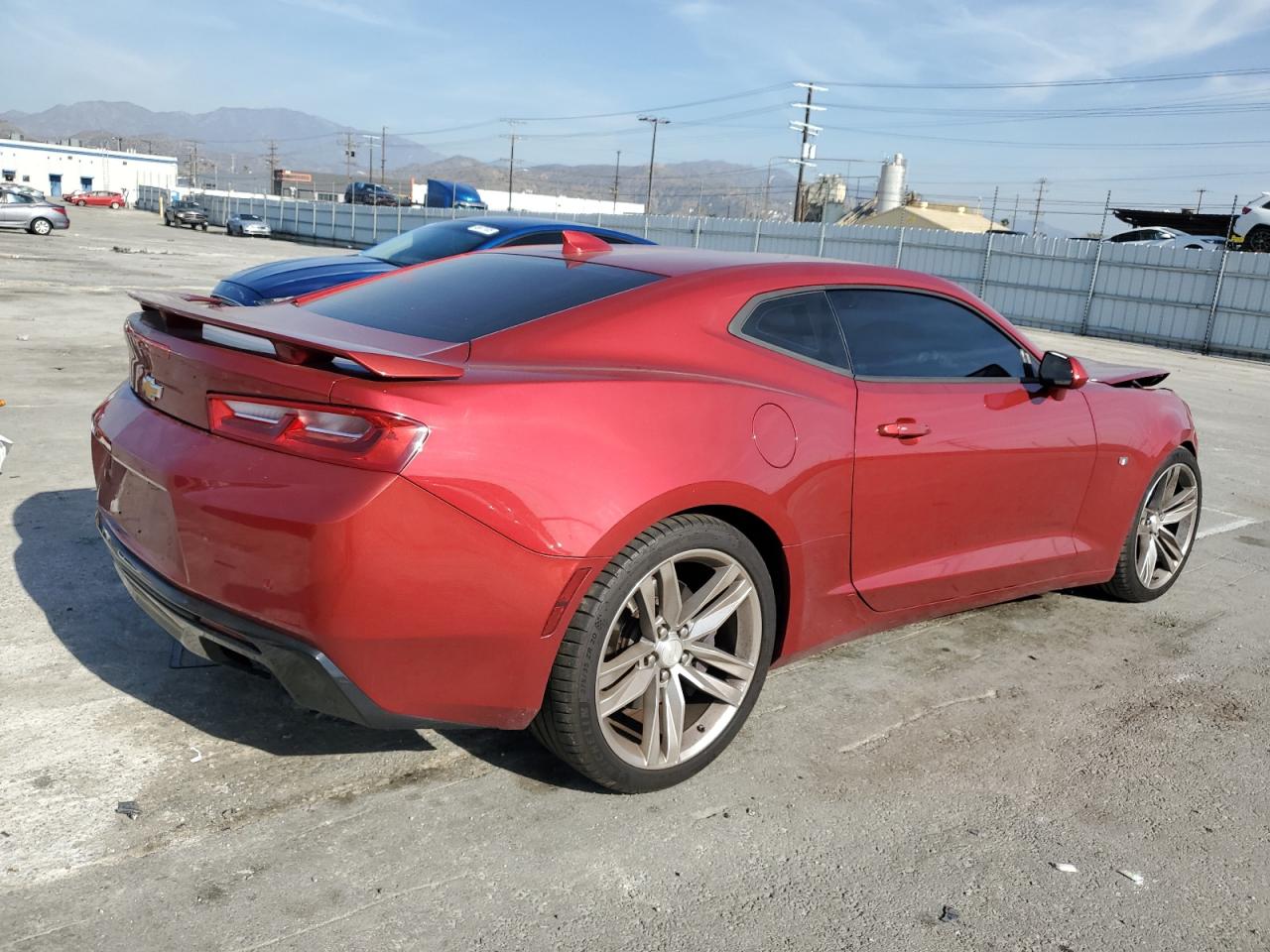 2016 Chevrolet Camaro VIN 1G1FH1R77G0153714 Copart auction photo, front end damage thumbnail 3