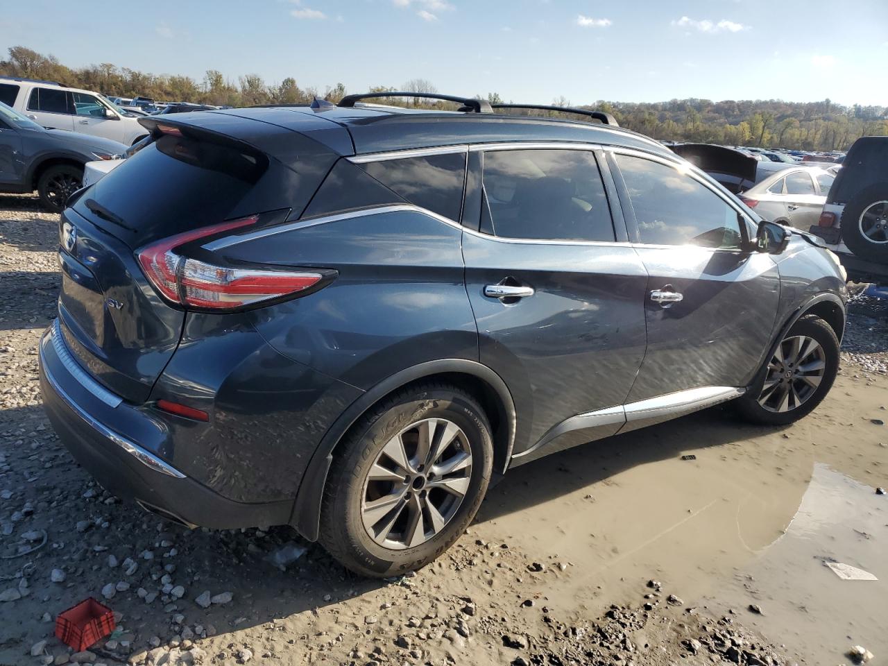 2015 Nissan Murano VIN 5N1AZ2MG5FN244974 Copart auction photo, front end damage thumbnail 3