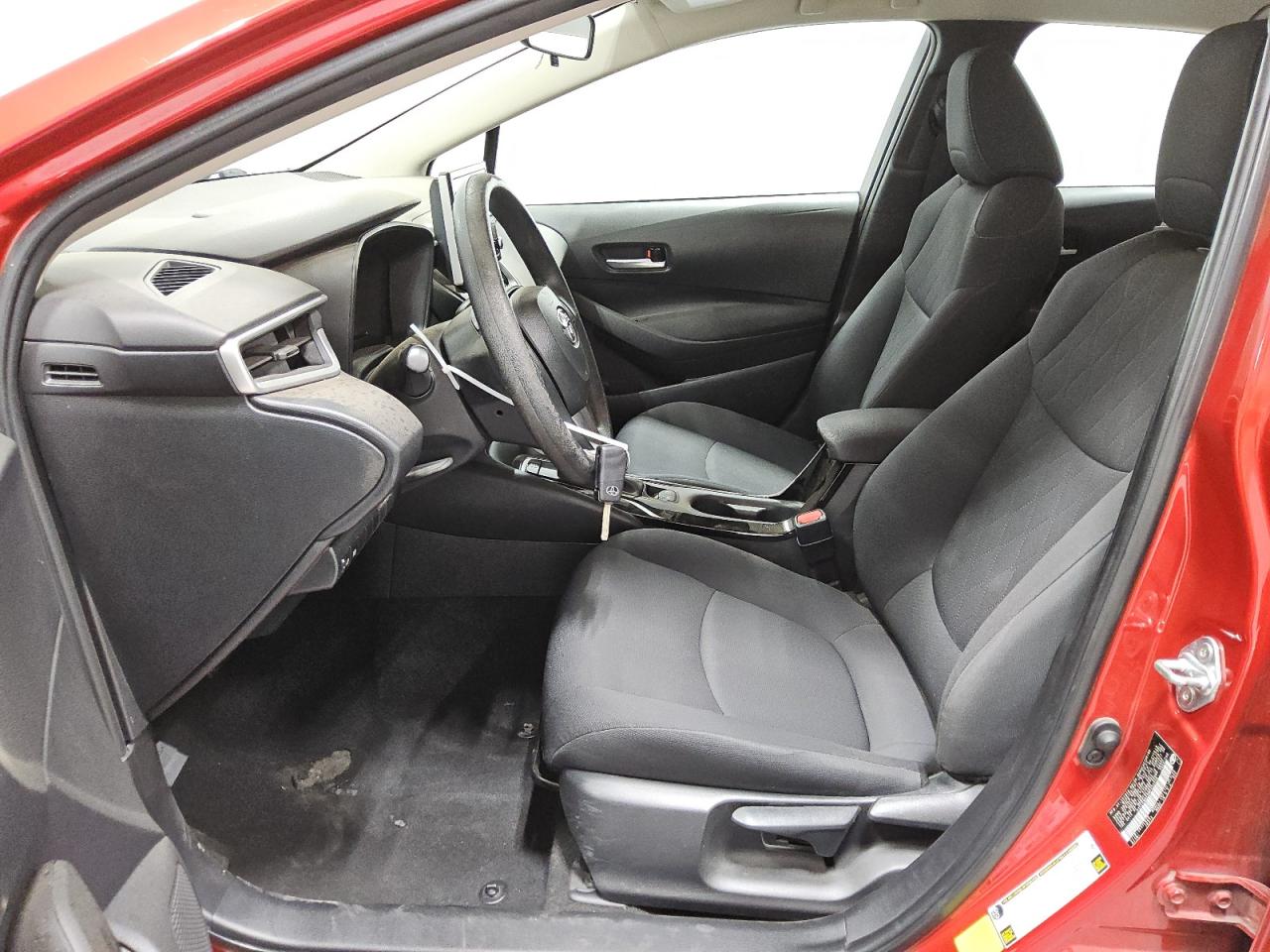 2021 Toyota Corolla VIN 5YFEPMAE8MP223756 Copart auction photo, front end / side damage thumbnail 7