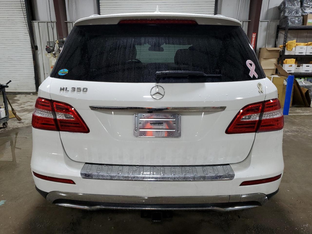 2014 Mercedes-Benz M-klasse VIN 4JGDA5JB0EA286456 Copart auction photo, front end / rear end damage thumbnail 6