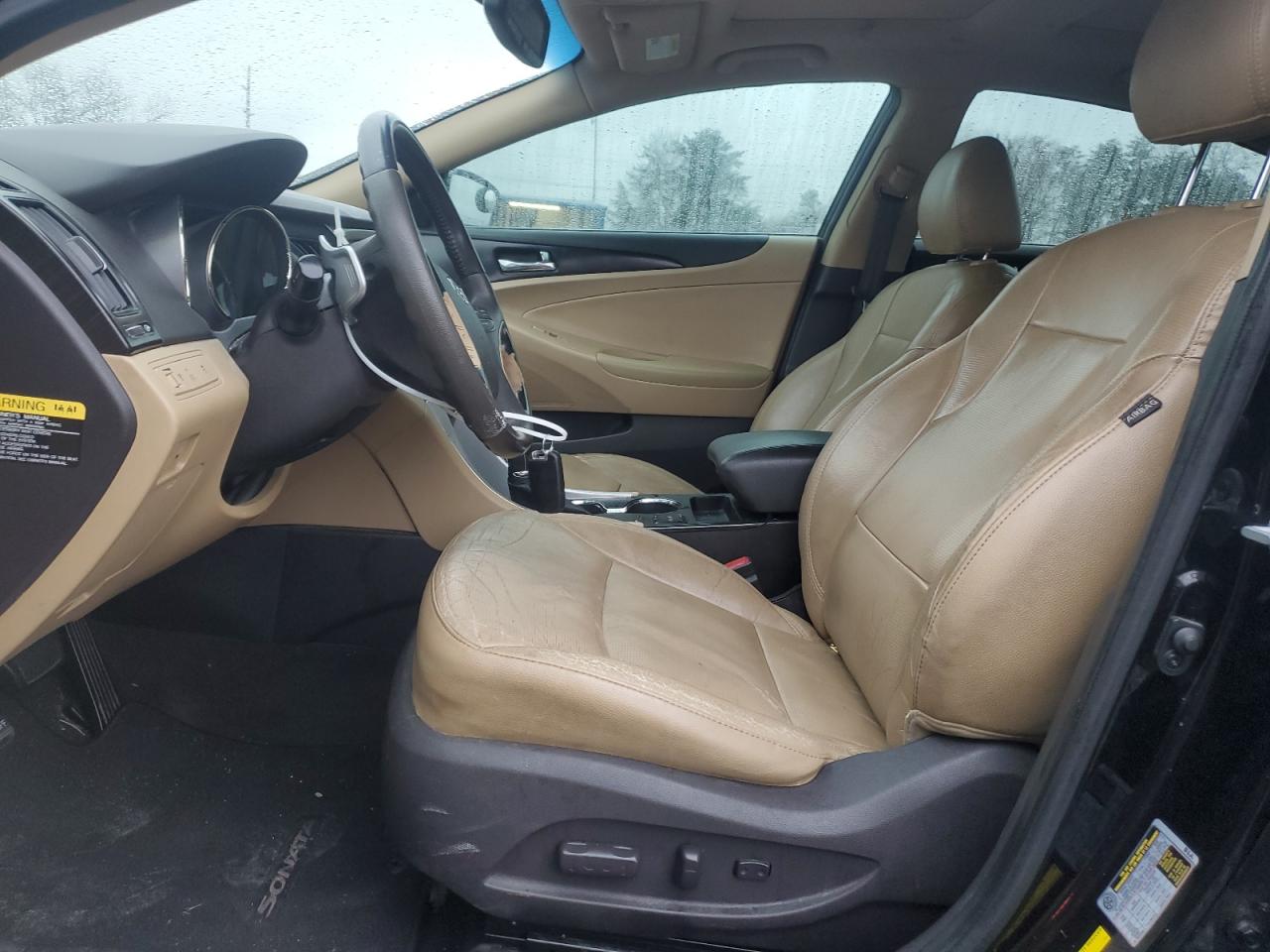2013 Hyundai Sonata VIN 5NPEC4ABXDH646899 Copart auction photo, front end / side damage thumbnail 7