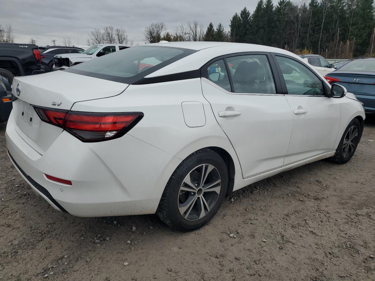 2020 Nissan Sentra VIN 3N1AB8CV2LY288024 Copart auction photo, front end damage thumbnail 3