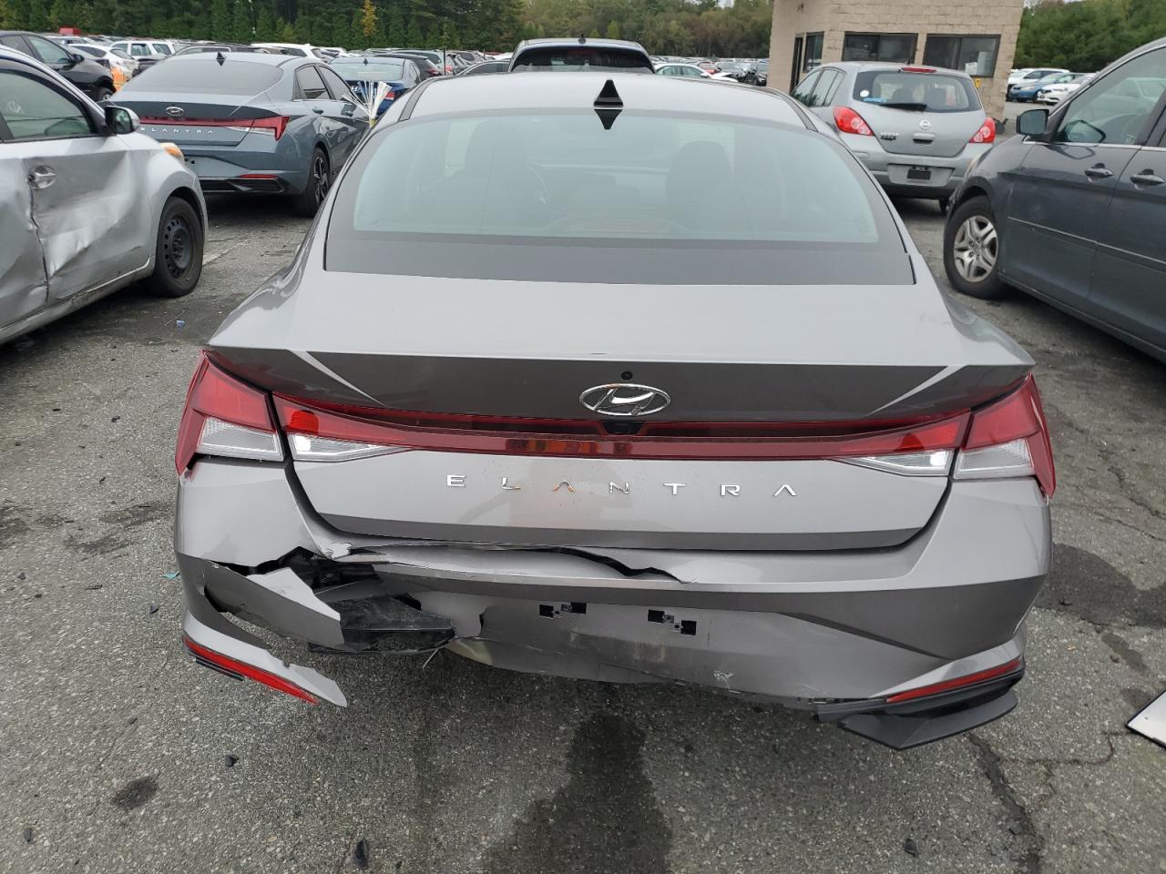 2023 Hyundai Elantra VIN KMHLS4AG7PU488016 Copart auction photo, rear end / front end damage thumbnail 6