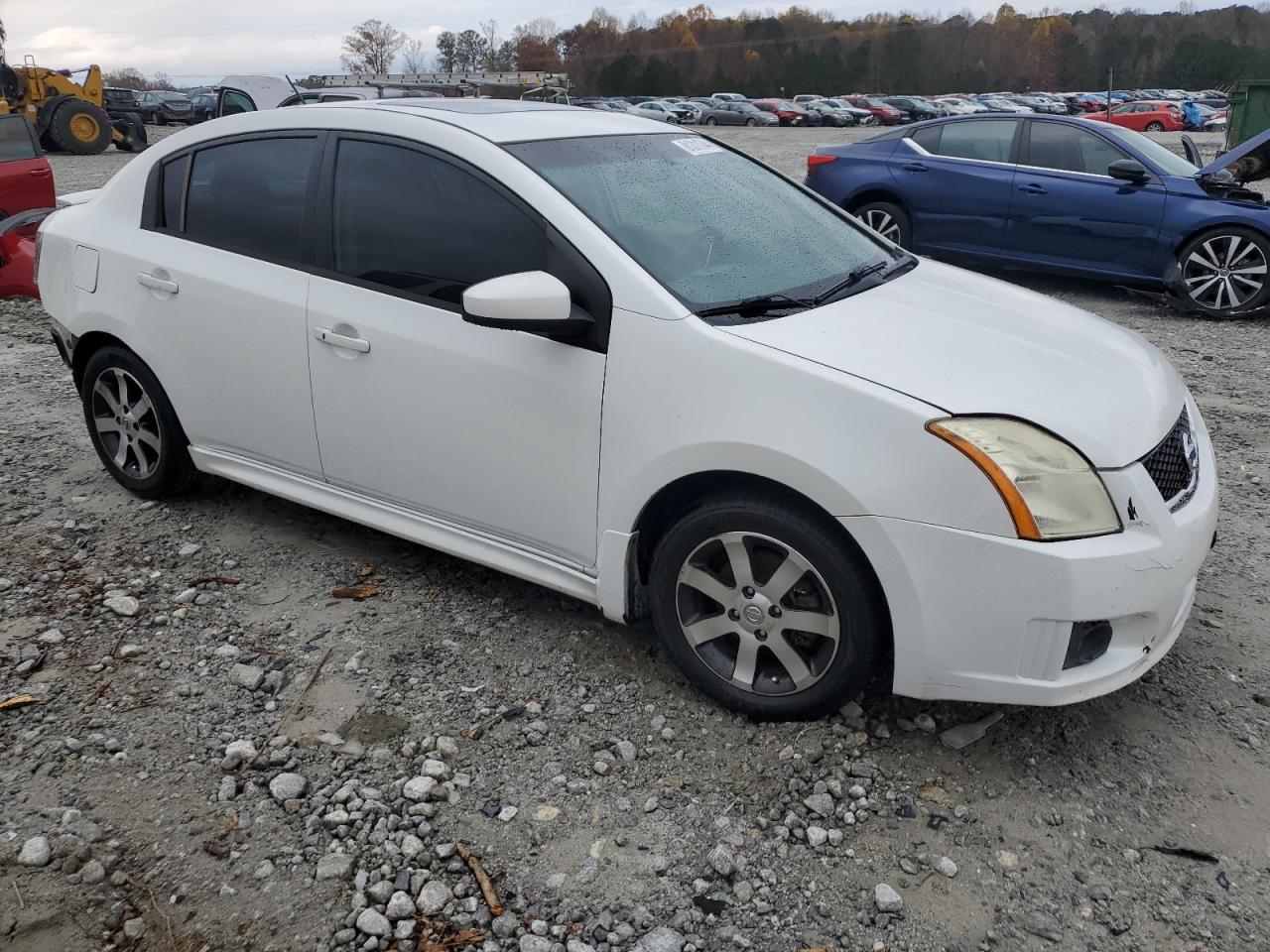 2012 Nissan Sentra VIN 3N1AB6AP8CL629559 Copart auction photo, rear end / front end damage thumbnail 4