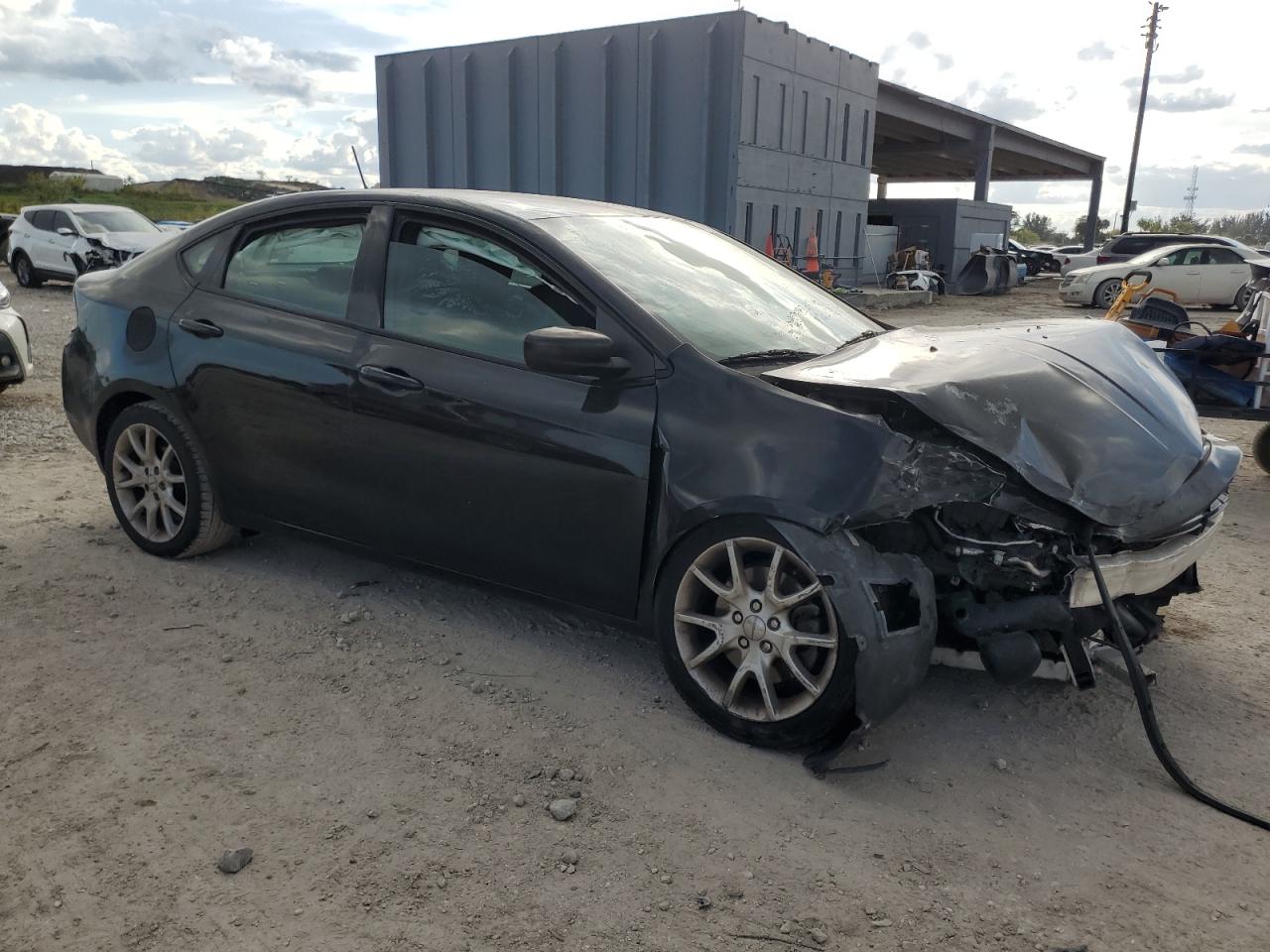 2013 Dodge Dart VIN 1C3CDFBA0DD347163 Copart auction photo, front end / mechanical damage thumbnail 4