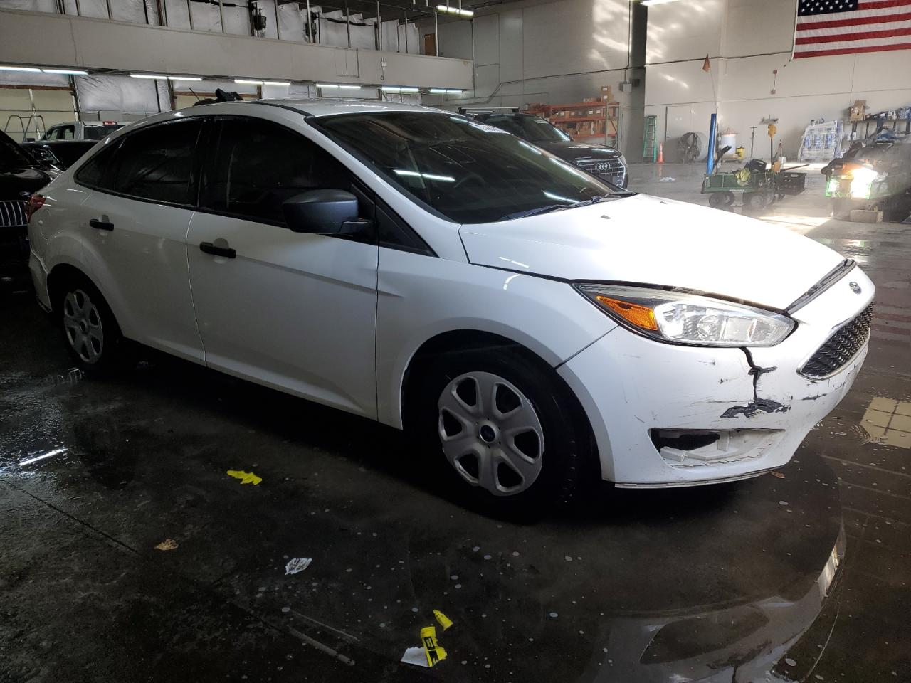 2015 Ford Focus VIN 1FADP3E20FL275115 Copart auction photo, front end damage thumbnail 4