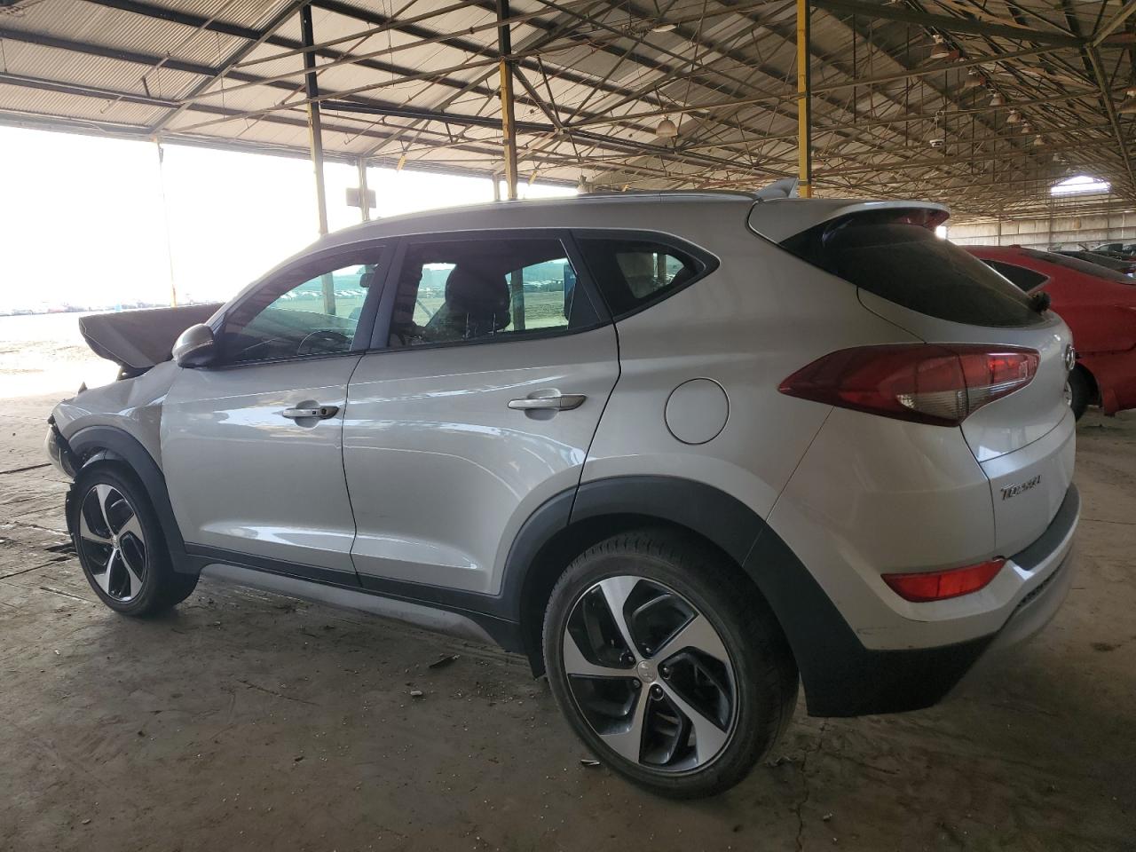 2018 Hyundai Tucson VIN KM8J33AL5JU800370 Copart auction photo, front end damage thumbnail 2
