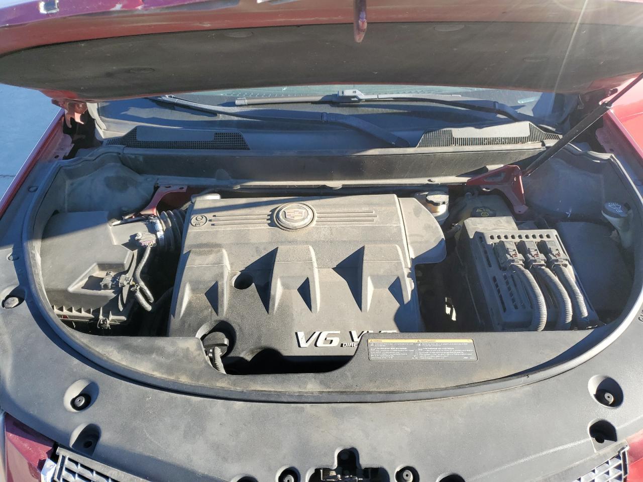2011 Cadillac SRX VIN 3GYFNAEY7BS558174 Copart auction photo, front end damage thumbnail 11