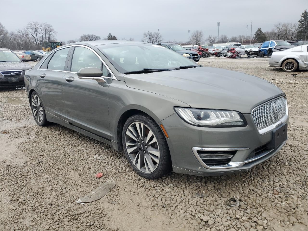 2017 Lincoln MKZ VIN 3LN6L5ECXHR623568 Copart auction photo, rear end damage thumbnail 4