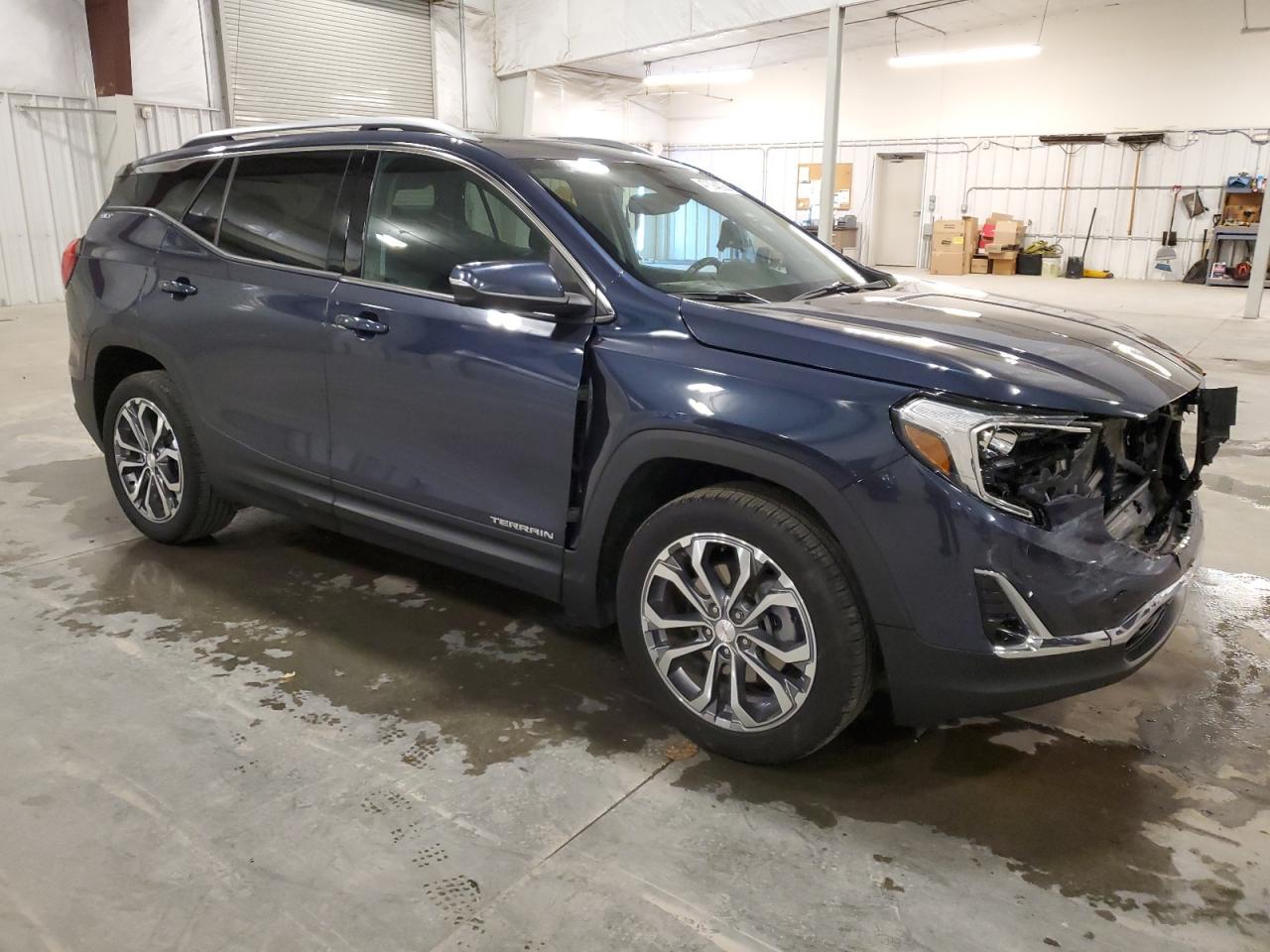 2018 GMC Terrain VIN 3GKALVEX2JL375489 Copart auction photo, front end damage thumbnail 4