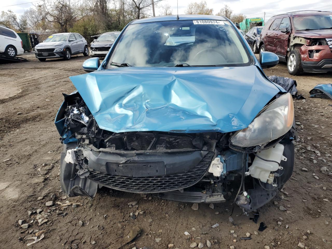 2012 Mazda 2 VIN JM1DE1LZ6C0151299 Copart auction photo, front end / minor dent/scratches damage thumbnail 5