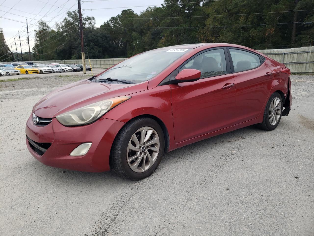 2012 Hyundai Elantra VIN KMHDH4AE3CU470821