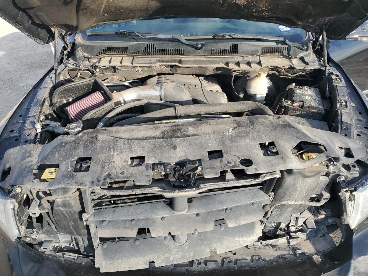 2014 RAM 1500 VIN 1C6RR7NTXES400076 Copart auction photo, front end damage thumbnail 11