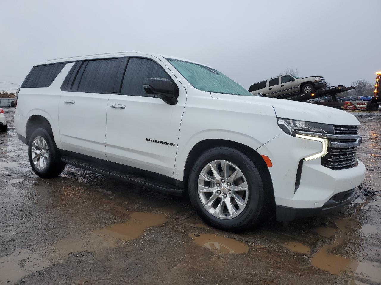 2023 Chevrolet Suburban VIN 1GNSKFKD6PR563041 Copart auction photo, front end damage thumbnail 4