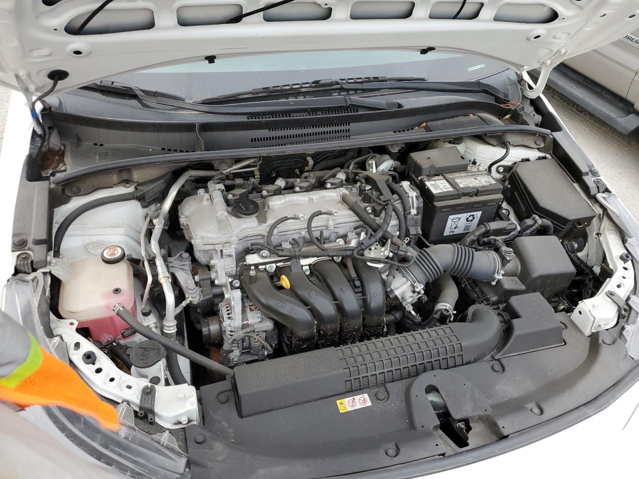 2020 Toyota Corolla VIN JTDEPRAE8LJ095423 Copart auction photo, water/flood damage thumbnail 11